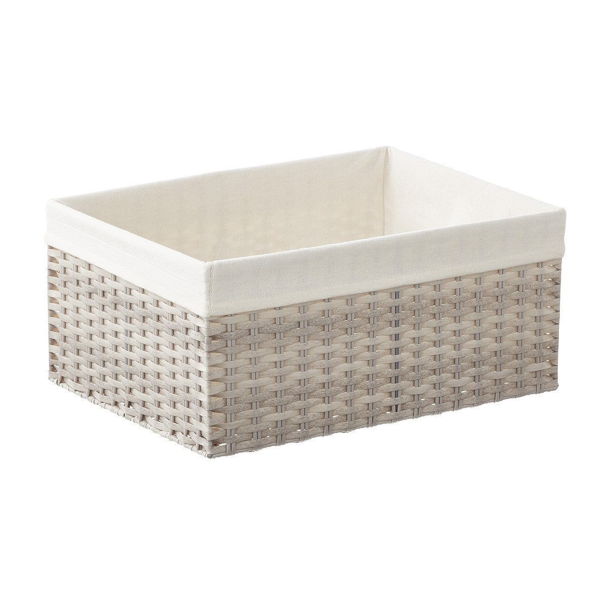 Montauk Woven Rectangular Storage Bins | The Container Store