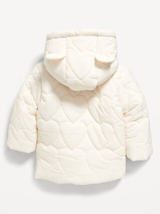 Water-Resistant Hooded Critter Puffer Jacket for Baby | Old Navy (US)