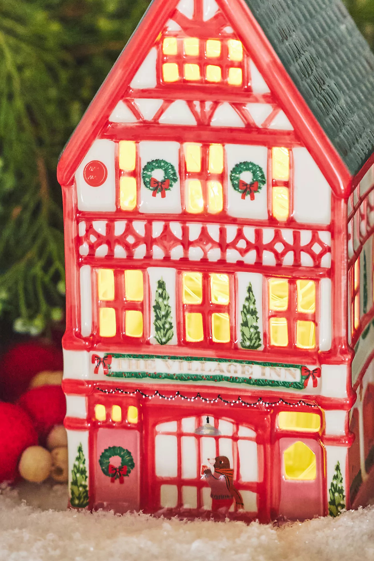 Ceramic Holiday House | Anthropologie (US)