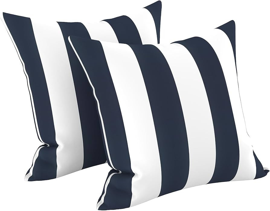 LVTXIII Outdoor Throw Pillows, Decorative Throw Pillows with Inserts, 20"x20" Square Pillows for ... | Amazon (US)