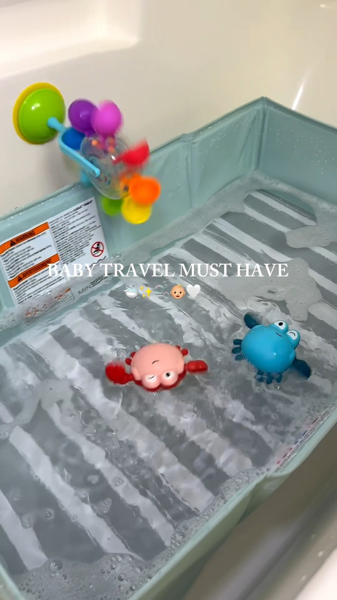 Baby travel must have 🛁✨👶🏼 

#LTKTravel #LTKmomlife #LTKBaby