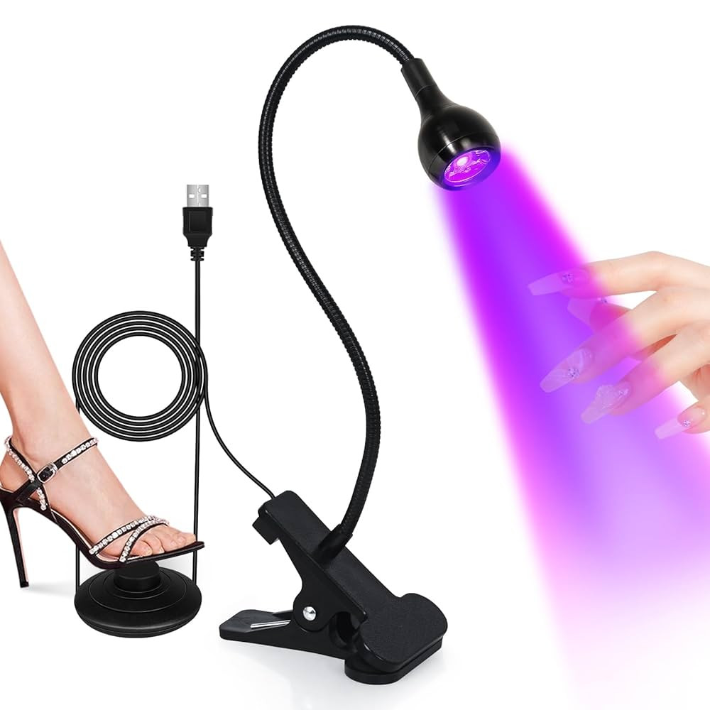 AORAEM UV LED Nail Lamp, Quick Drying UV Light for Gel Nails Foot Control LED Nail Cure Lamp, Fla... | Amazon (US)