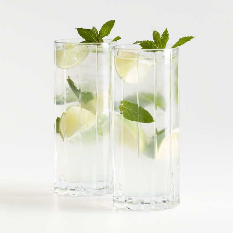 Riedel Highball Glasses, Set of 2 + Reviews | Crate & Barrel | Crate & Barrel