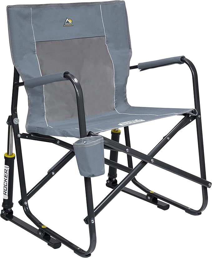 GCI Outdoor Freestyle Rocker Portable Rocking Chair & Outdoor Camping Chair, Mercury | Amazon (US)