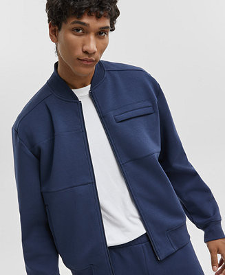 Men's Regular-Fit Full-Zip Track Jacket | Macy's