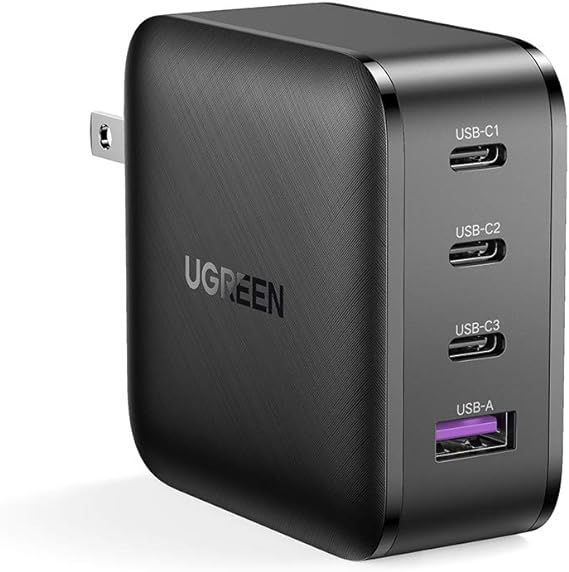 UGREEN 65W Multiport USB C Charger - 4 Port USB Charging Station PPS Fast Charger Adapter Compati... | Amazon (US)