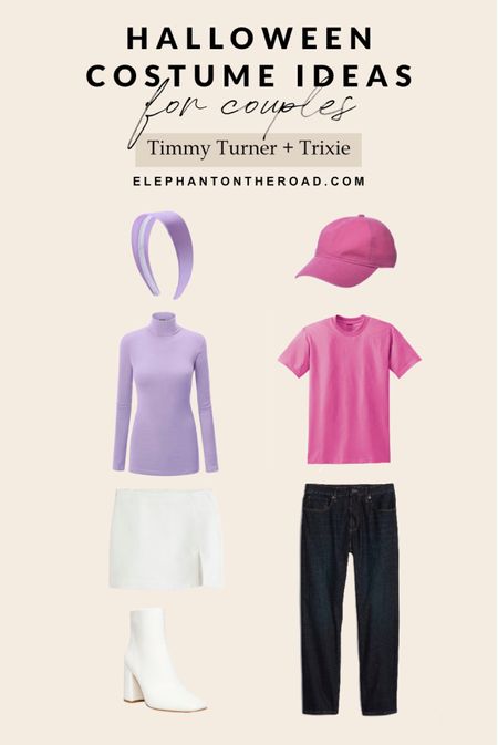 Halloween Costume Ideas for Couples (Timmy Turner and Trixie)
