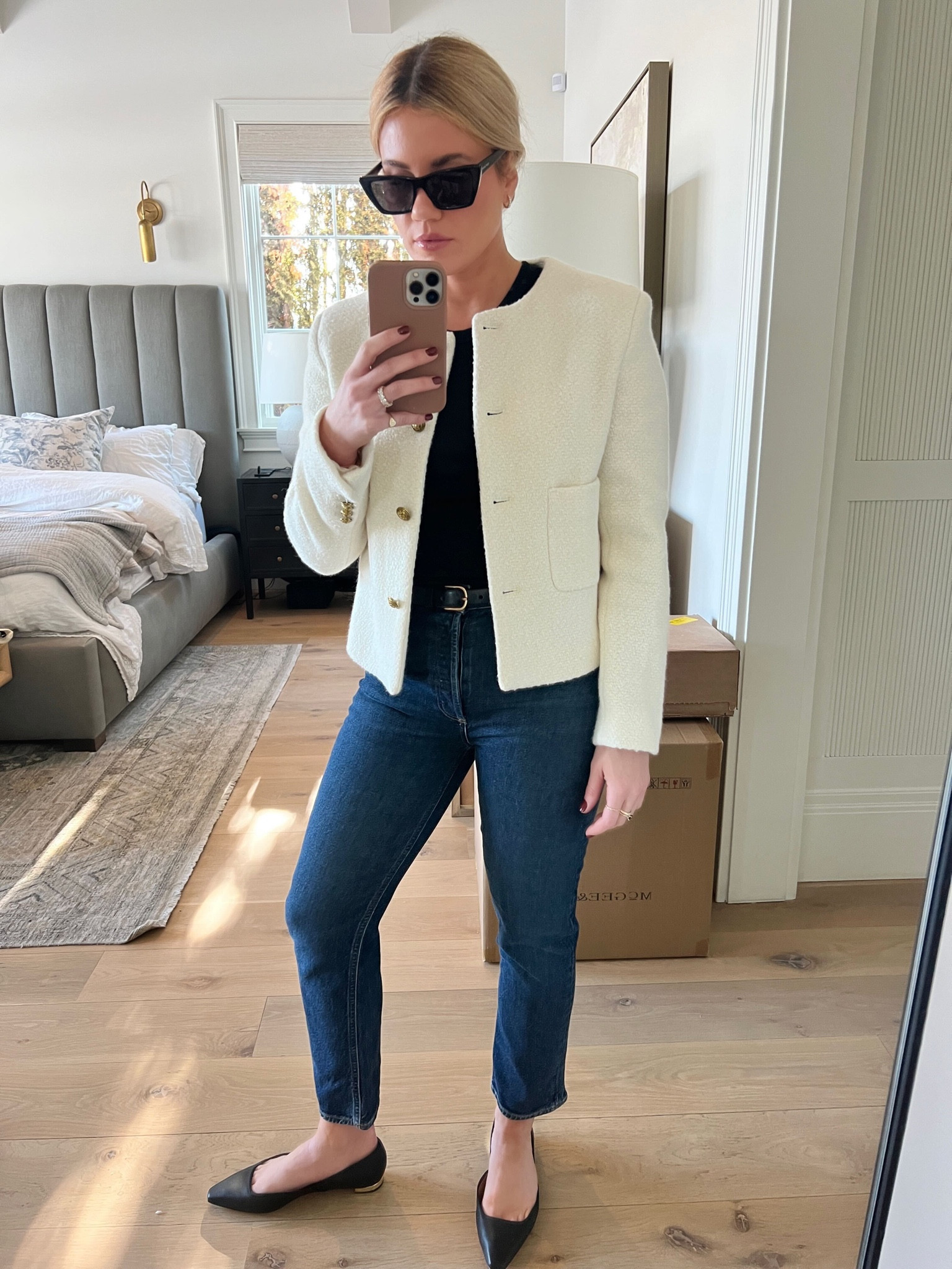 Headed to the Studio McGee 2023 Kickoff Meeting! Loving everything about this blazer - a classic look at a great price point.