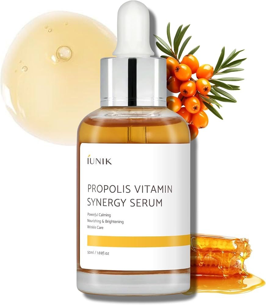 IUNIK Propolis 70% Vitamins 17% Synergy Serum - Centella Asiatica Calming Soothing Deep Nourishin... | Amazon (US)