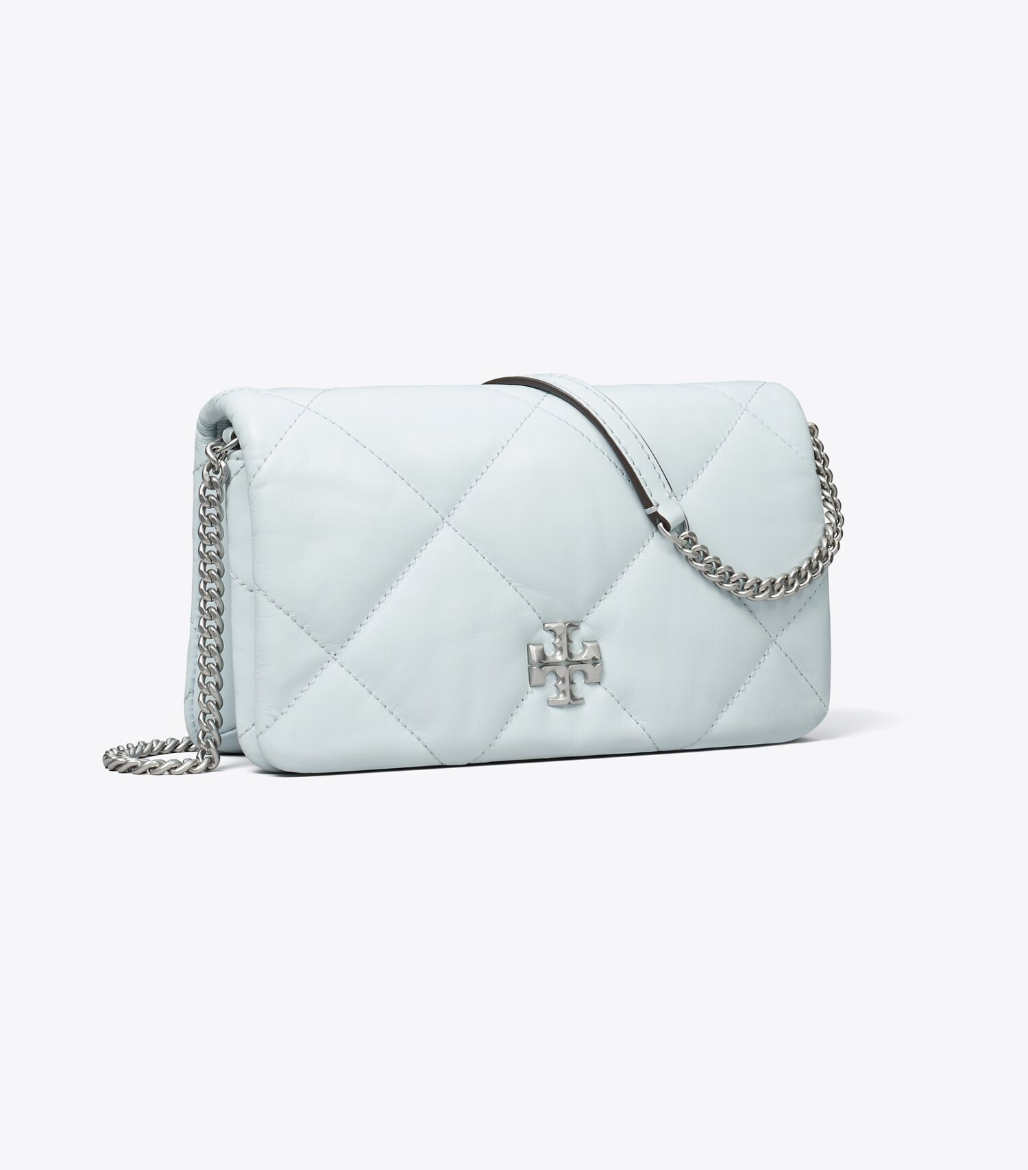 Kira Diamond Quilt Chain Wallet: Women's Designer Mini Bags | Tory Burch | Tory Burch (US)