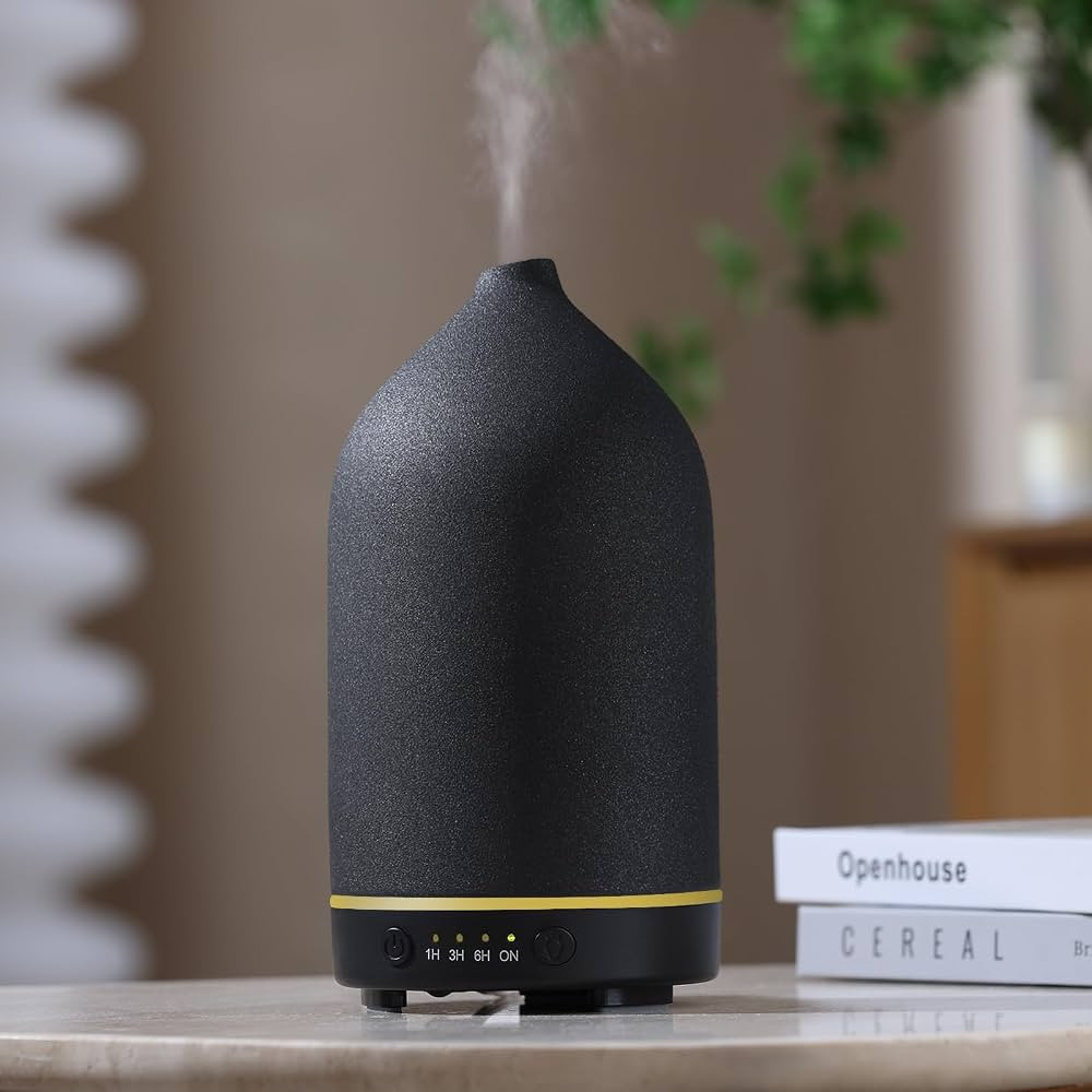 200ML Ceramic Essential Oil Diffuser for Home, Stone Diffuser | Amazon (US)