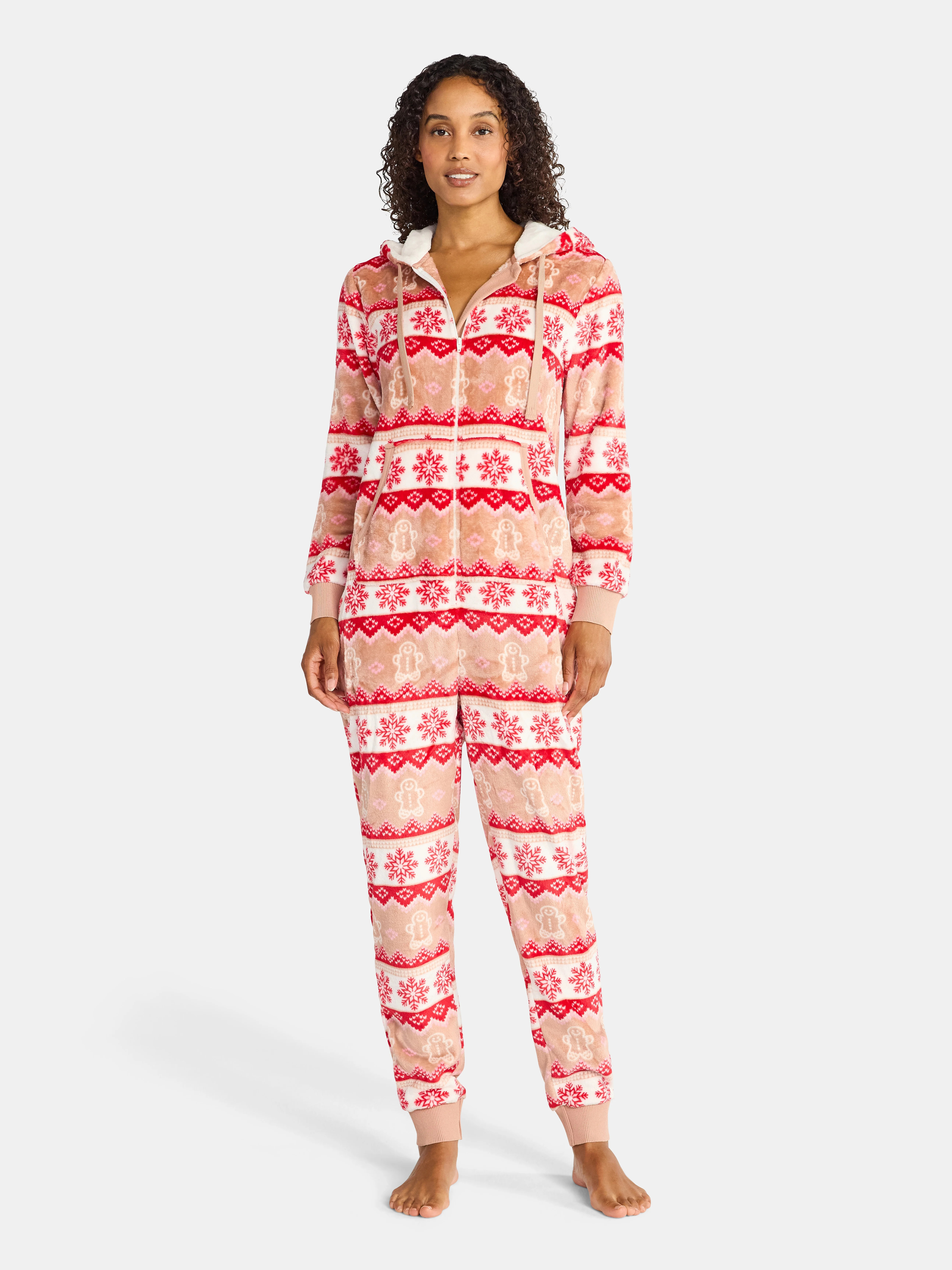 Holiday Time Women's Cabin Union Suit, Sizes XS-3X | Walmart (US)