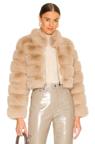Faux Fox Fur Jacket
                    
                    Adrienne Landau | Revolve Clothing (Global)
