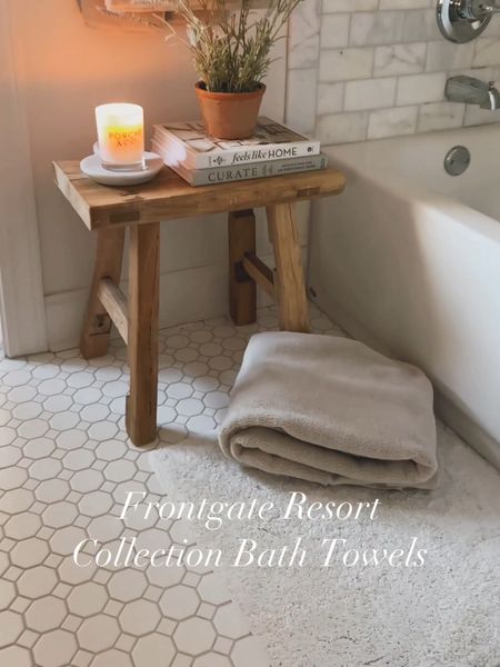Frontgate Resort Collection Bath Towels for your bathroom that are SO incredibly soft and luxurious! They are viral and best sellers for a reason. They come in so many colors. I have the ‘Chiffon’ color 🛁 #bathroom #bath #towel #frontgate #ltkhome #ltkstyletip

#LTKhome #LTKSpringSale #LTKVideo
