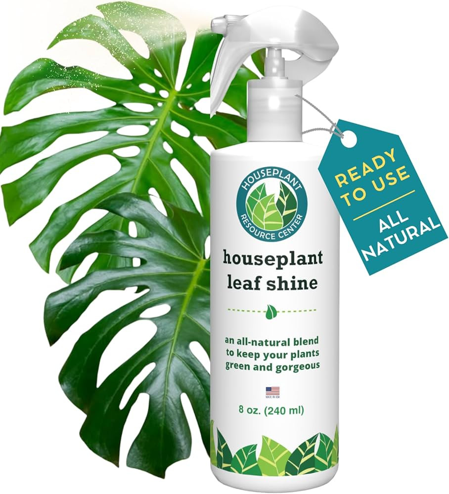 Houseplant Leaf Shine Spray - Leaf Polish, Gloss, and Shine, Perfect for House Plants and Foliage | Amazon (US)
