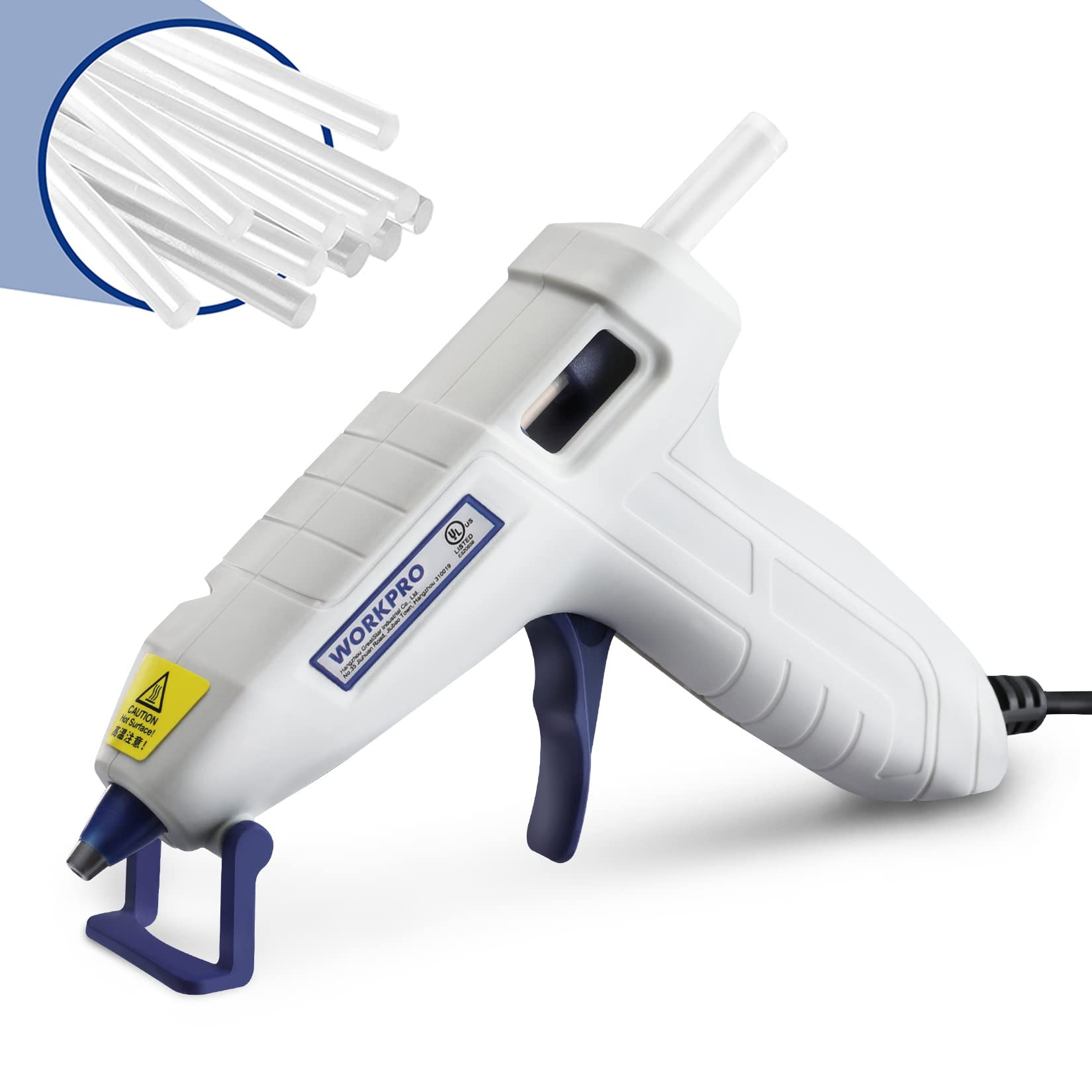 WORKPRO Mini Hot Glue Gun Kit with 20pcs Glue Sticks, Lightweight Fast Heating Hot Melt Glue Gun ... | Amazon (CA)