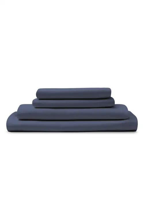 Sijo Sateen Sheet Set in Sapphire at Nordstrom, Size King | Nordstrom