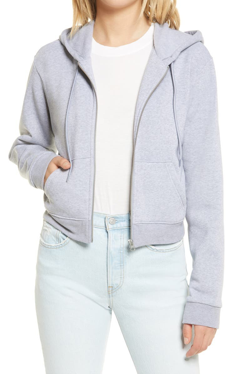 Crop Zip Hoodie | Nordstrom