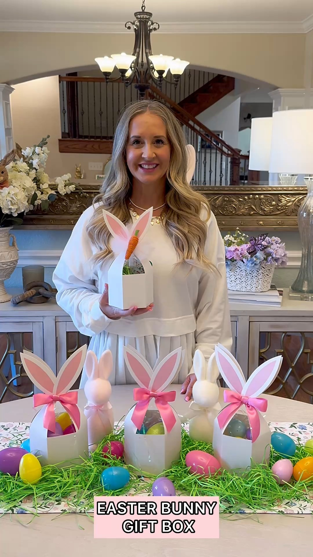 Easter Bunny Gift boxes, perfect for gifts  or alternative Easter basket!🐰🎀#easter #easterbasket #gift #giftideas #spring #diy

#LTKSeasonal #LTKParties