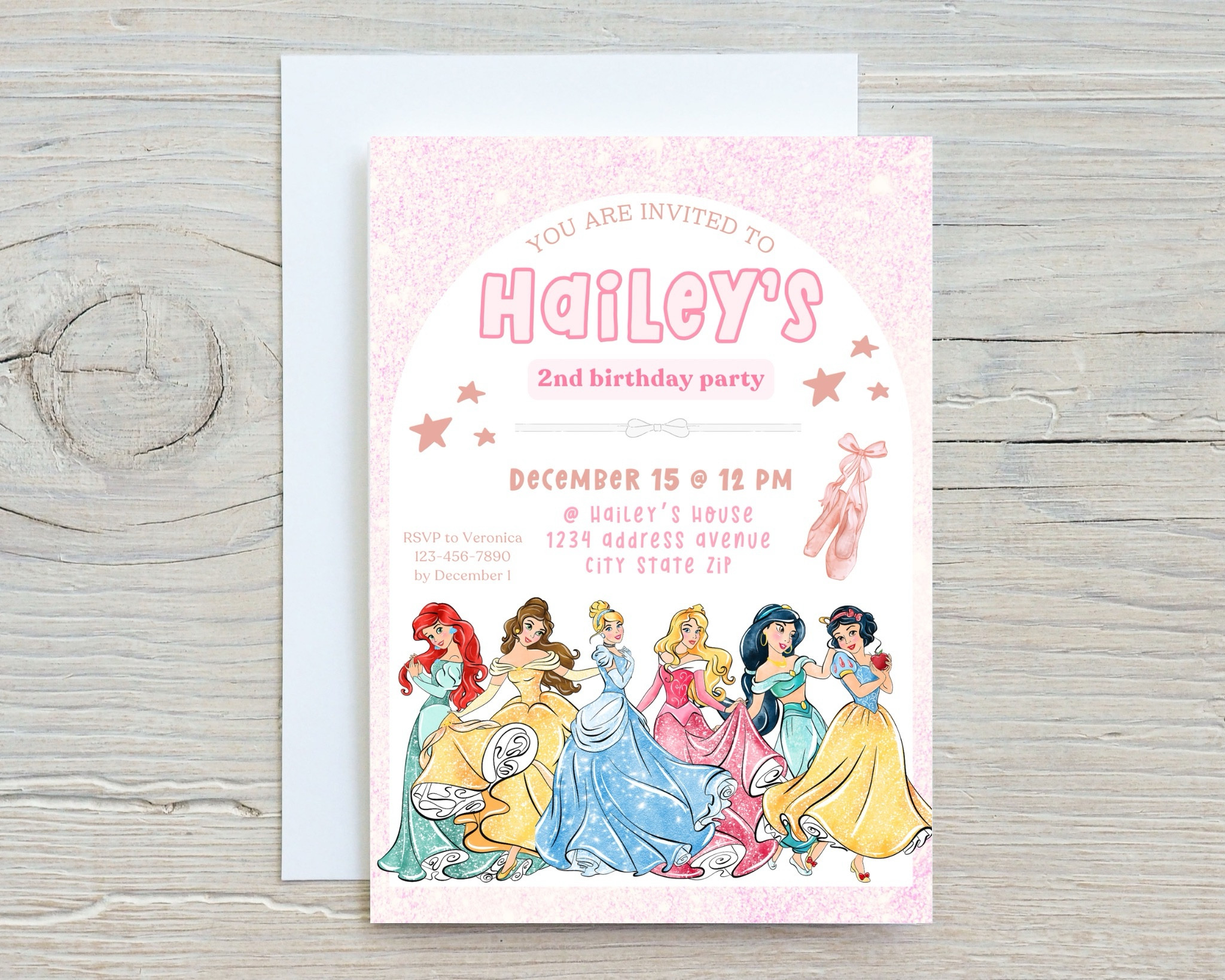 THE cutest princess birthday invitation

#LTKParties #LTKKids #LTKSaleAlert
