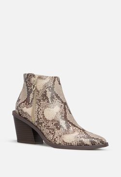 BRITNY ANGLED BLOCK HEEL BOOTIE | ShoeDazzle