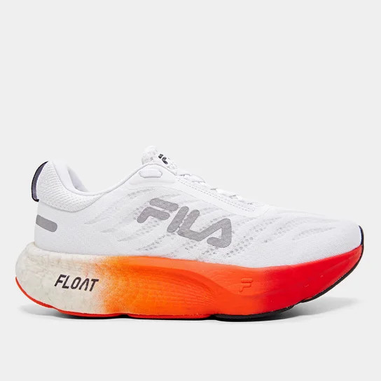 Tênis Fila Float Maxxi 2 Feminino - Branco+Laranja | Netshoes (BR)