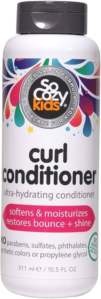 SoCozy Curl Conditioner | For Kids Hair | Softens, Restores Bounce and Shine | No Parabens, Sulfa... | Amazon (US)