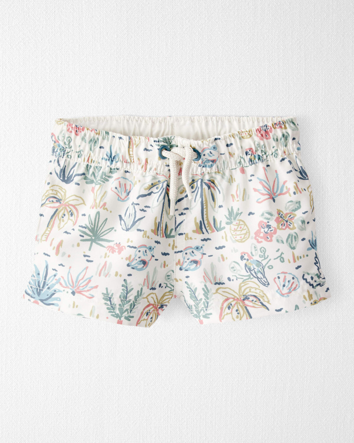 Baby Recycled Tropical-Print Swim Trunks - Little Planet | Carter's | Carter's Inc