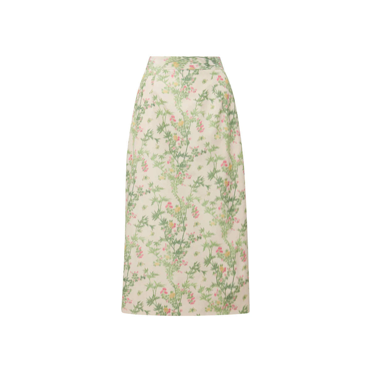 MAE x Scalamandré Sienna Skirt in Jardin De Chine | Over The Moon