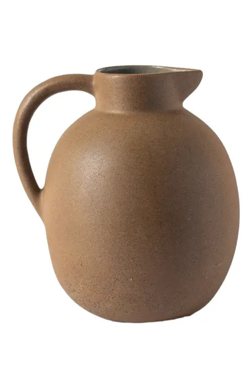 Al Centro Ceramica Ball Pitcher in Terracotta at Nordstrom | Nordstrom