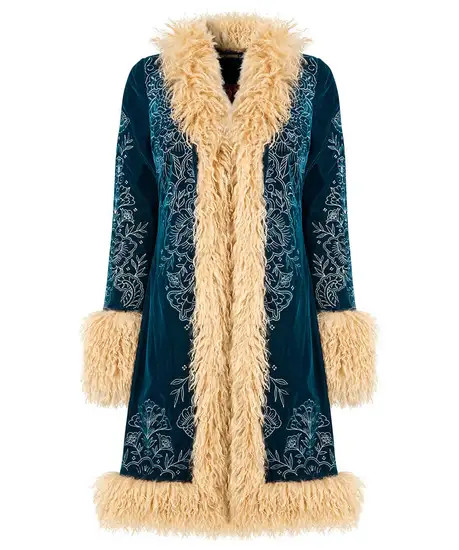 Boho Girl Embroidered Boutique Coat | Joe Browns