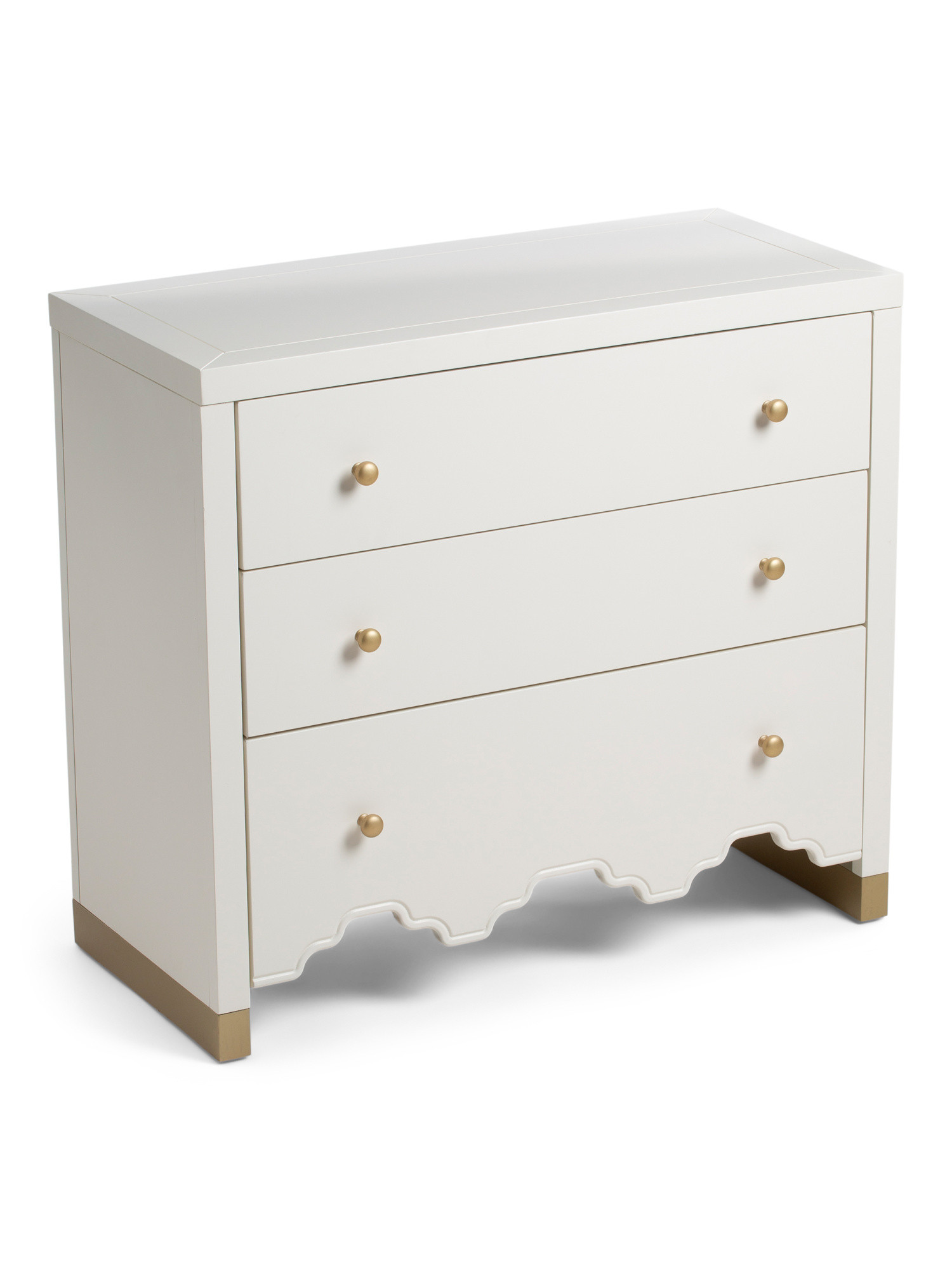 31in Three-drawer Storage Table | Bedroom | Marshalls | Marshalls