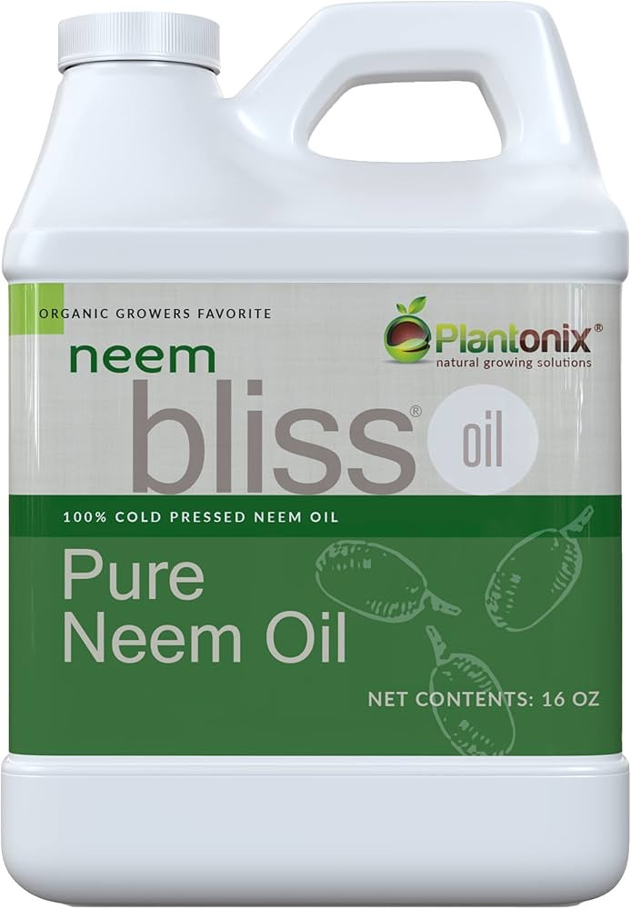 Neem Bliss - Pure Neem Oil for Plants - Organic Neem Oil Spray for Plants, 100% Cold Pressed Neem... | Amazon (US)