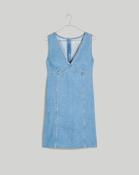 denim dress - i would wear this to a festival or country concert with boots and a bolo necklace or bandana 

#LTKstyletip #LTKFestival #LTKfindsunder100