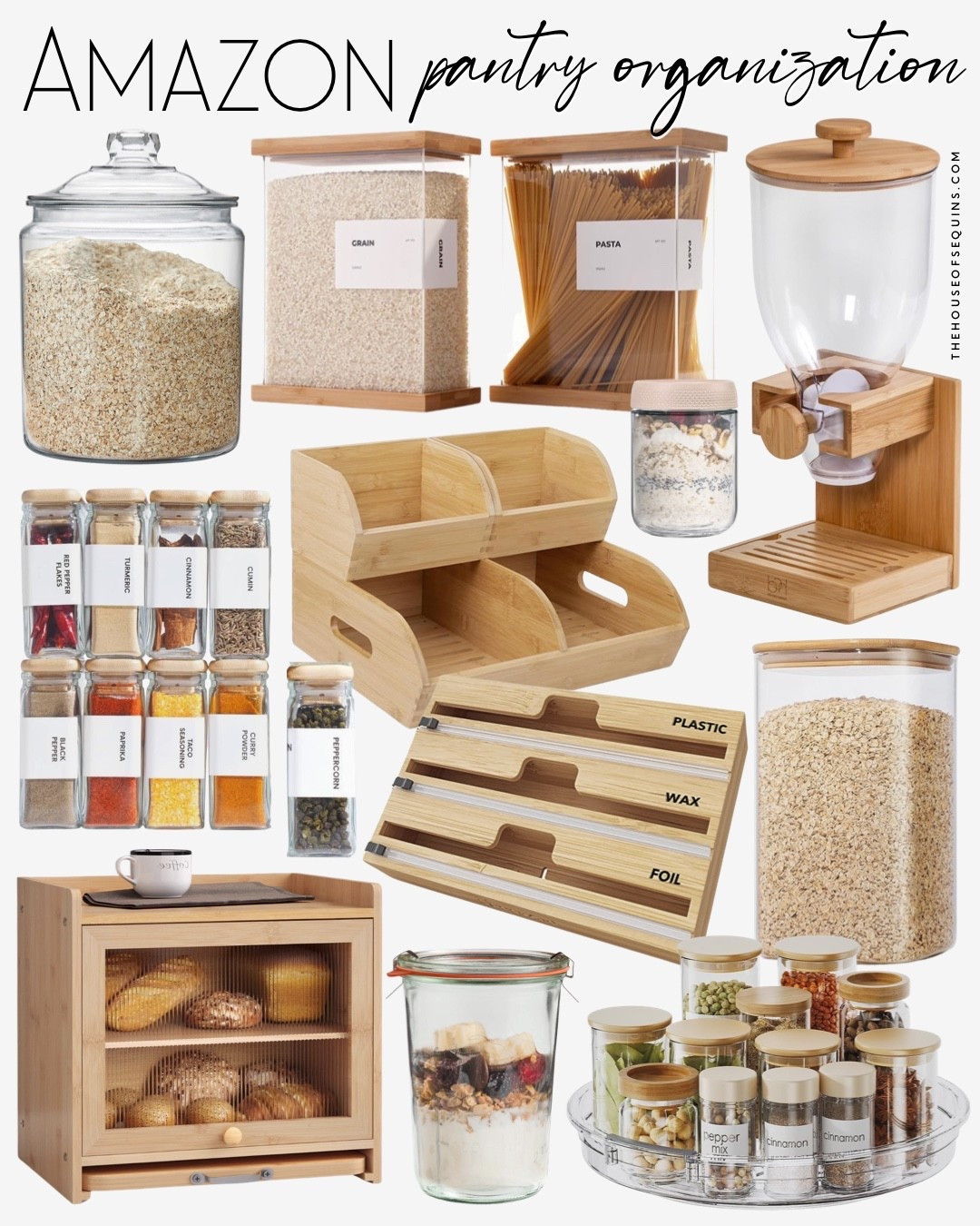 Shop Amazon Home organization, pantry organization and food storage finds! Meal prep kitchen organization

#LTKHome #LTKmomlife #LTKfoodie