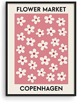 Haus and Hues Flower Market Poster, Flower Prints Wall Art, Danish Pastel Posters, Danish Pastel Wal | Amazon (US)