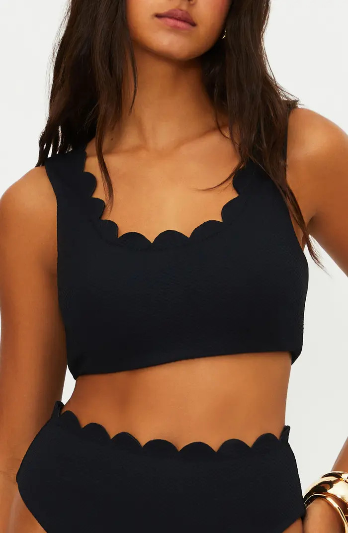 Madison Scallop Bikini Top | Nordstrom