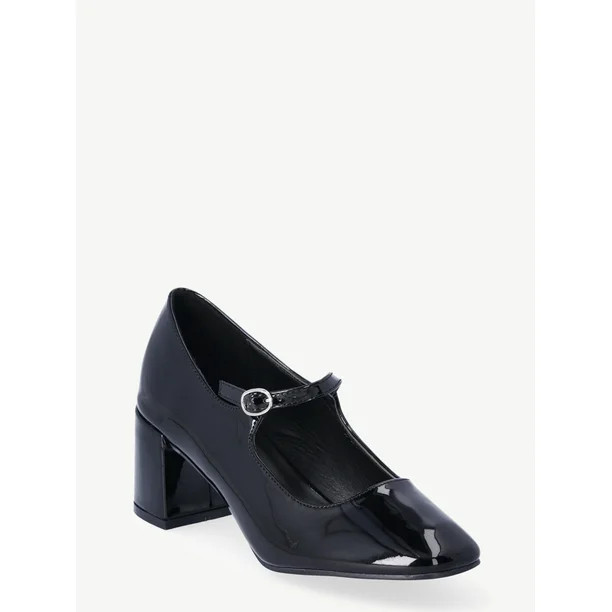 Scoop Women’s Mary Janes with Platform Heel | Walmart (US)