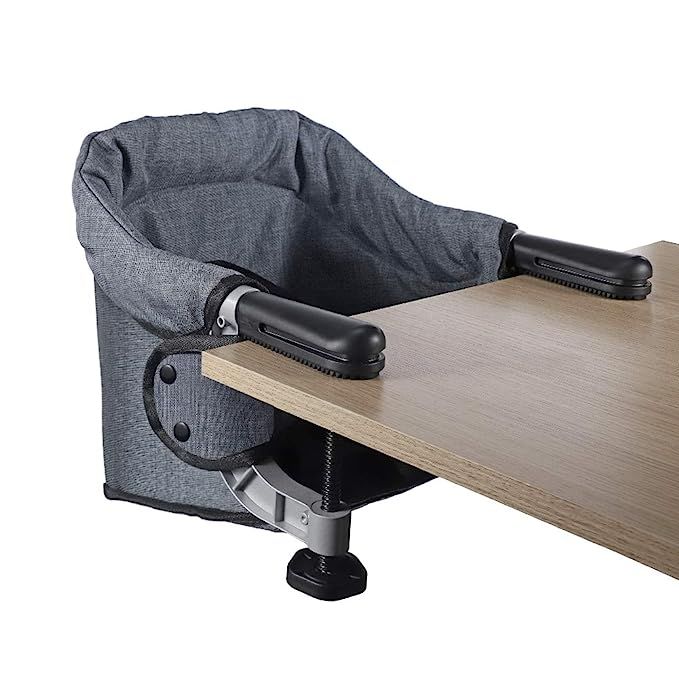 Amazon.com : Hook On Chair, Clip on High Chair, Fold-Flat Storage Portable Baby Feeding Seat, Hig... | Amazon (US)