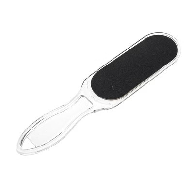Unique Bargains Double-sided Pointed Tail Foot Scrubber Clear 1 Pc | Target