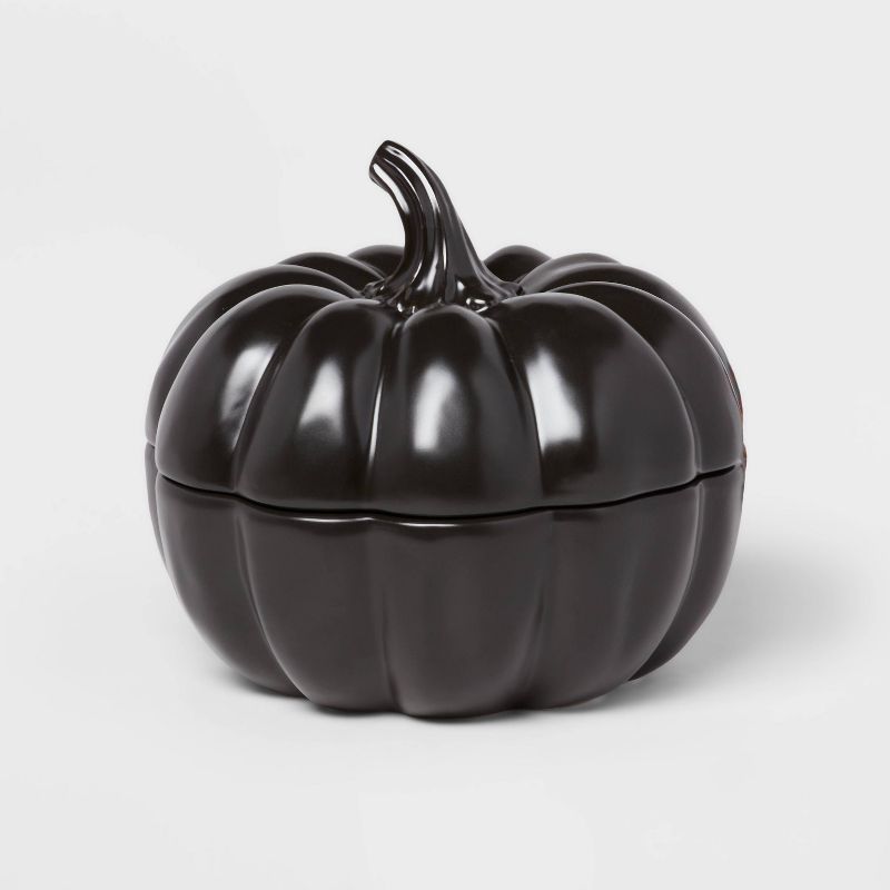 32oz Halloween Stoneware Pumpkin Candy Dish - Threshold&#8482; | Target