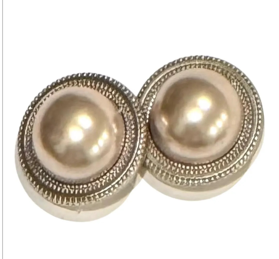 Champagne Pearl Magnetic Scarf Pin, Sweater Clip | Etsy (US)