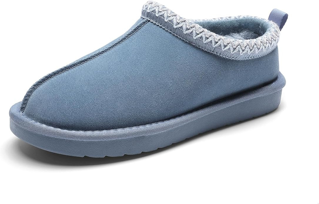 DREAM PAIRS Women's Fuzzy Cozy Slippers Genuine Suede Indoor Outdoor Fluffy Home Comfy Winter Sli... | Amazon (US)
