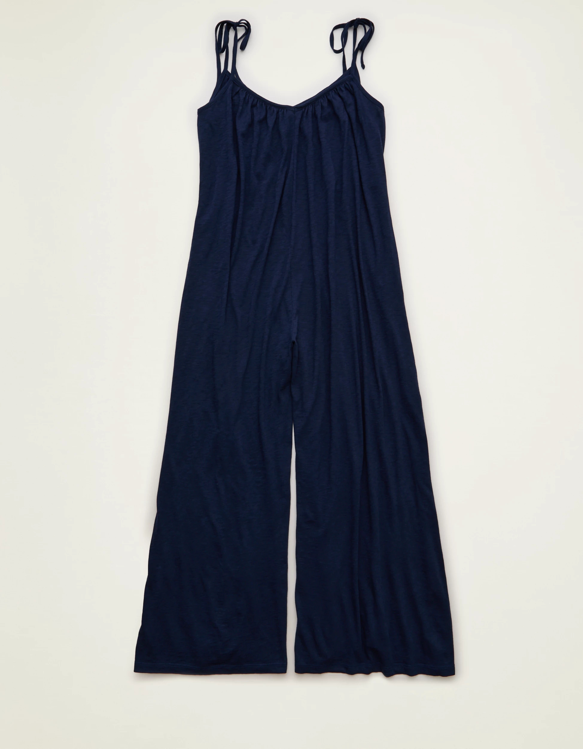 AE Sunchaser Tie-Strap Jumpsuit | American Eagle Outfitters (US & CA)
