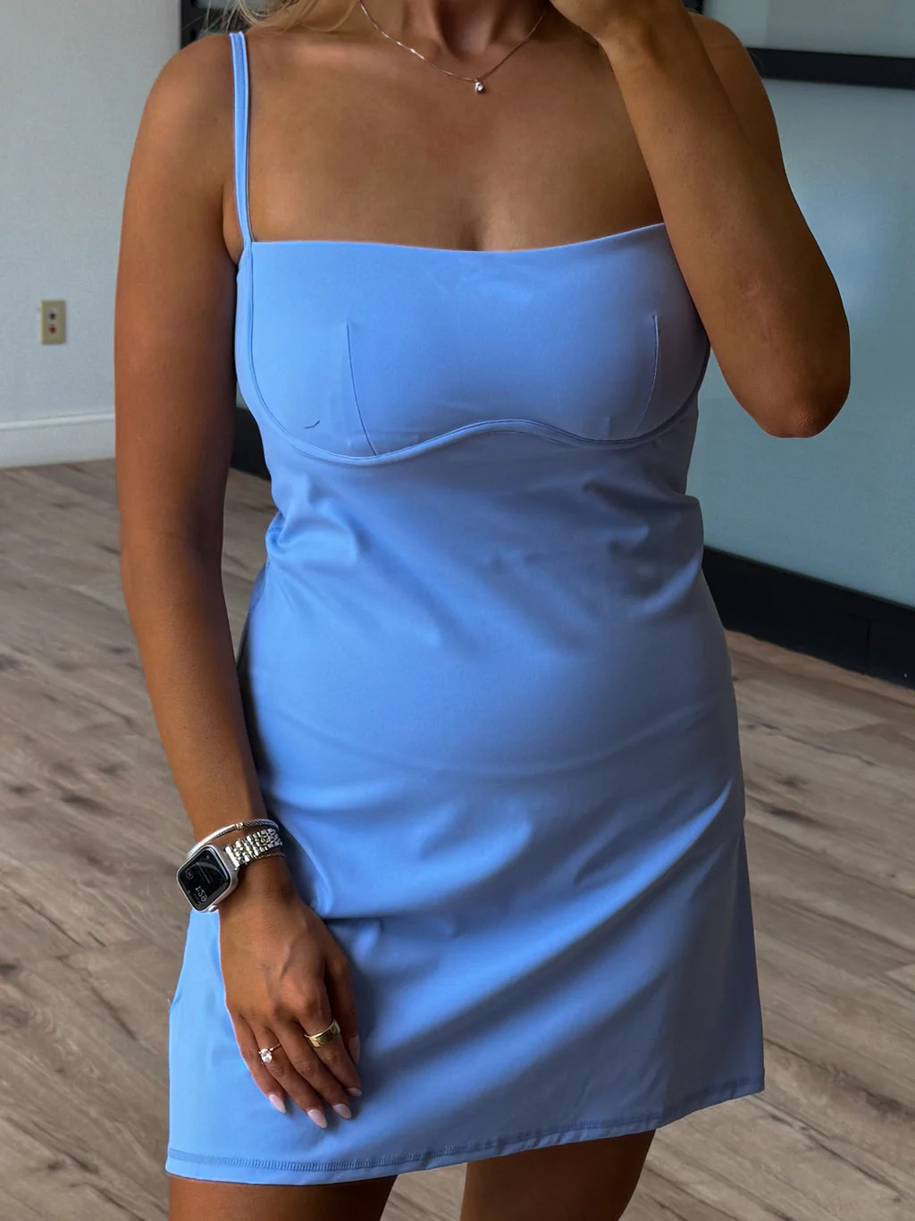 Sweetheart Active Dress | Sky Blue | Shop Talulah