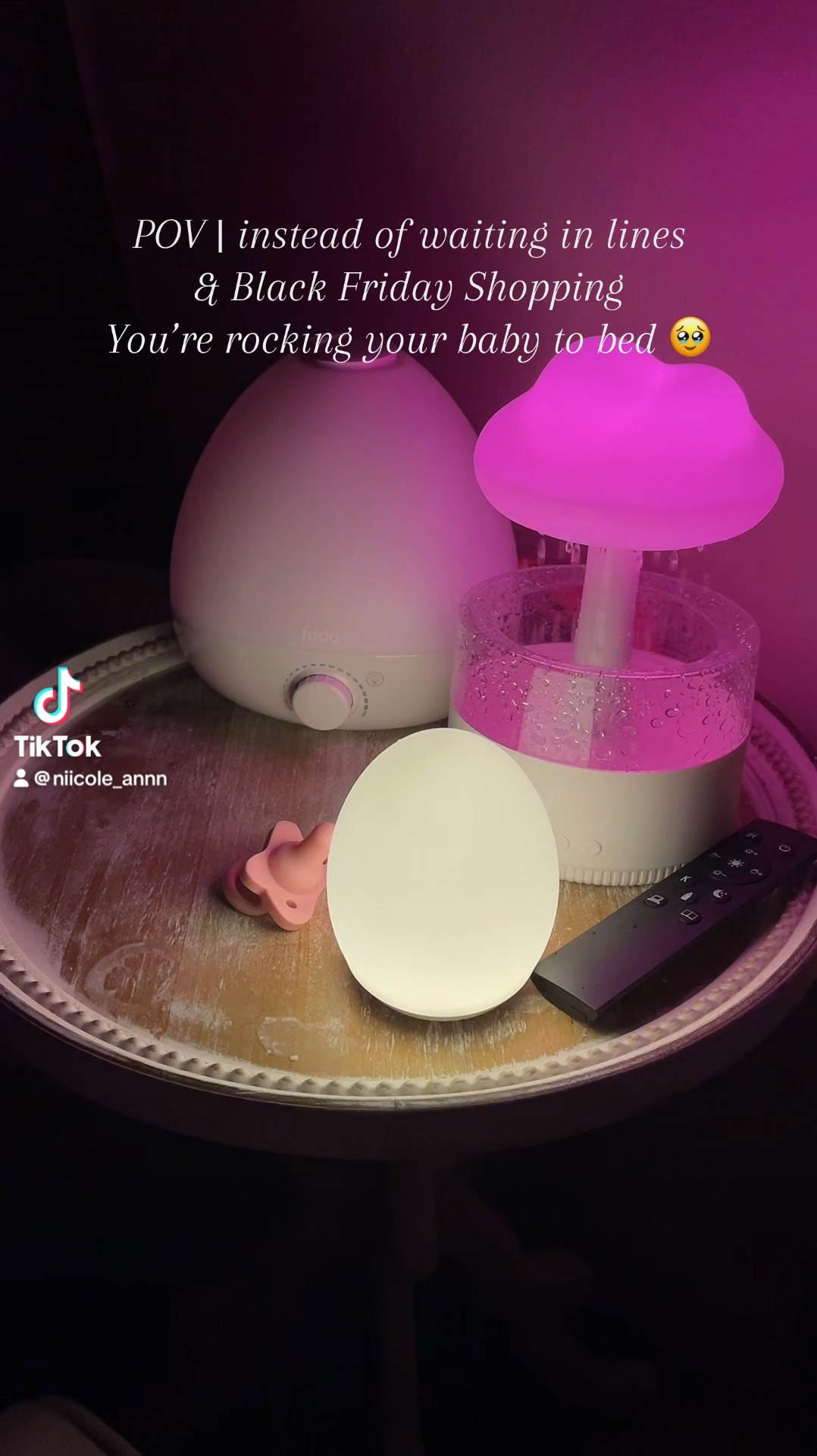 The perfect addition to your #nursery. The sound of rain and color changes make bedtime calming and relaxing 🥹 #nursery #baby 

#LTKBaby #LTKFamily #LTKFindsUnder50