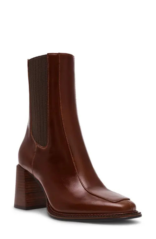 Steve Madden Downtown Chelsea Boot in Brown Leather at Nordstrom, Size 9.5 | Nordstrom