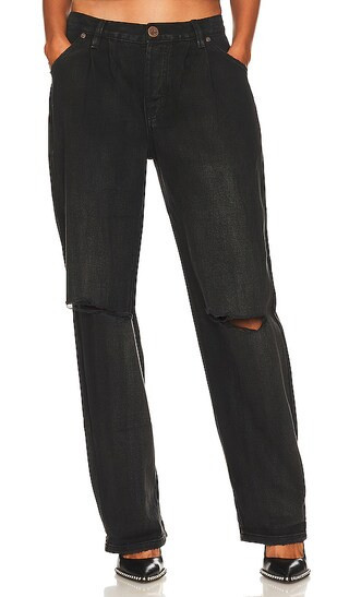 Smiths Trouser Jeans in Faded Black | Revolve Clothing (Global)