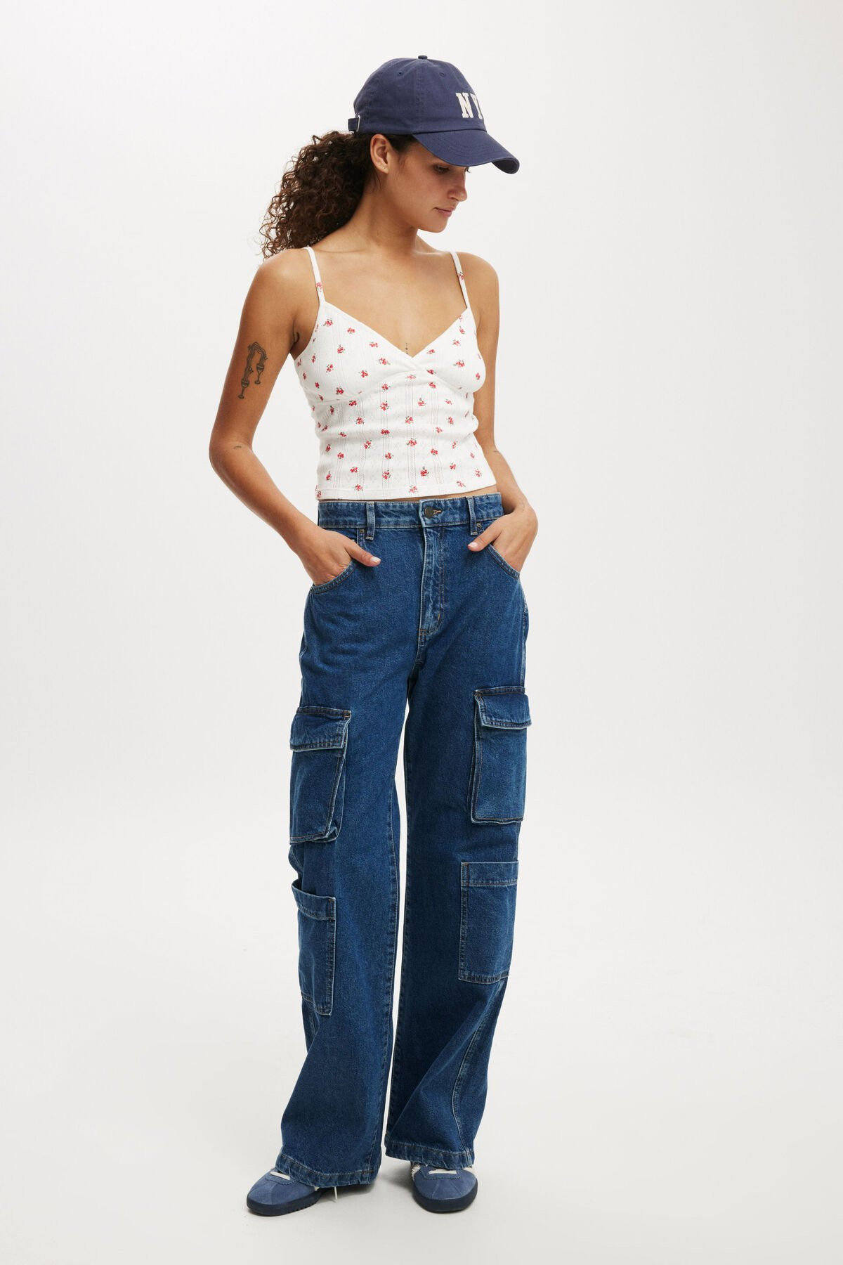 Cargo Wide Leg Jean | Cotton On (US)