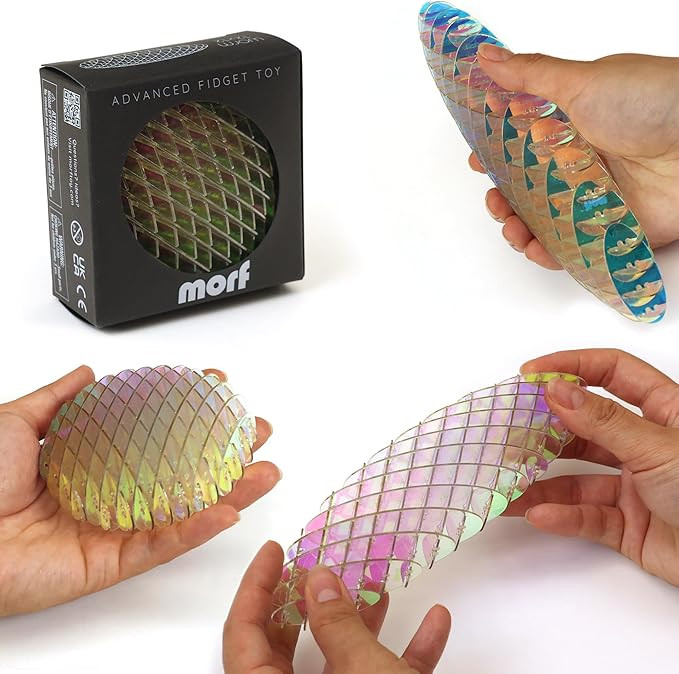 Morf Fidget Worm Toy - Flexible 3D Sensory Slug Figgy Toy for Kids, Teens, and Adults – Stretch... | Amazon (US)